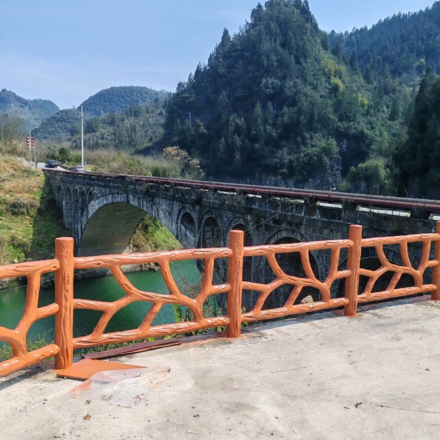 仿木护栏桥梁案例
