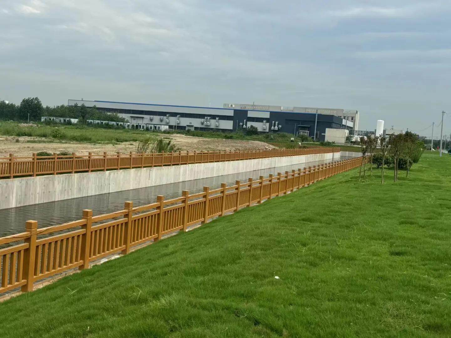 大沙河流域河道护栏工程