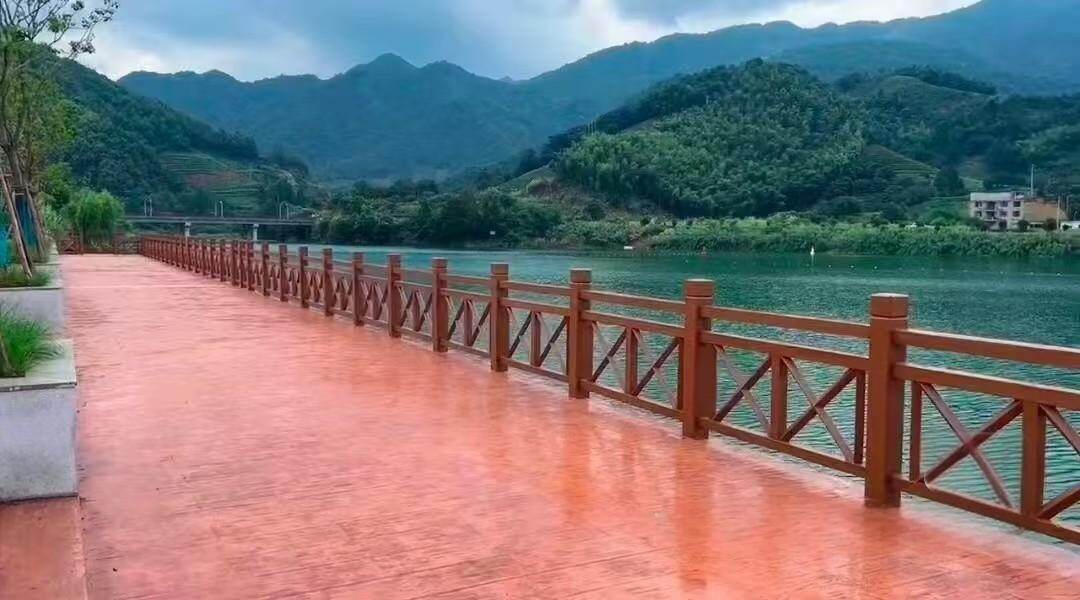 赣江泰和流域河道护栏