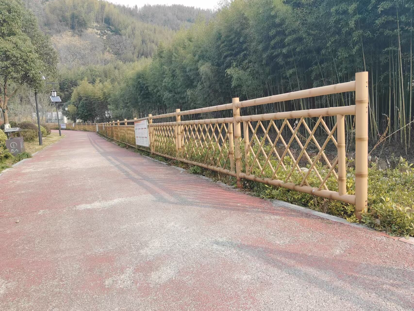 乡村跑道防护栏