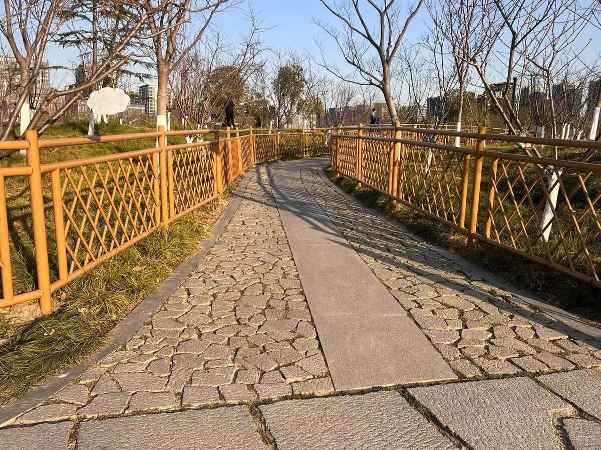 桃花湖公园护栏项目