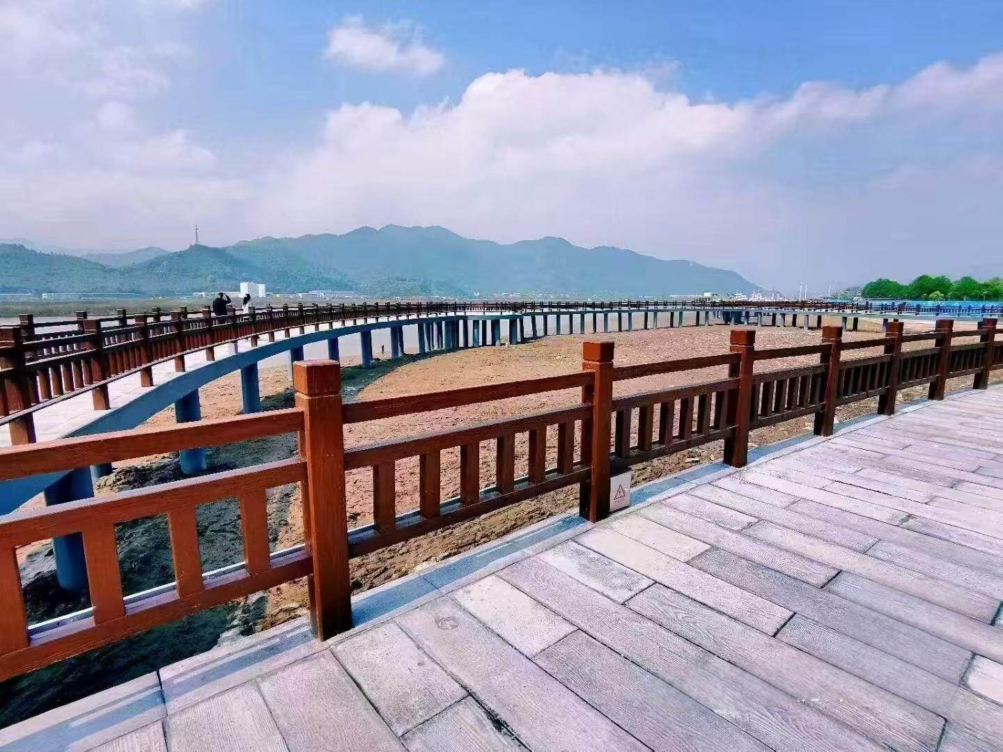 桂花村游步道护栏