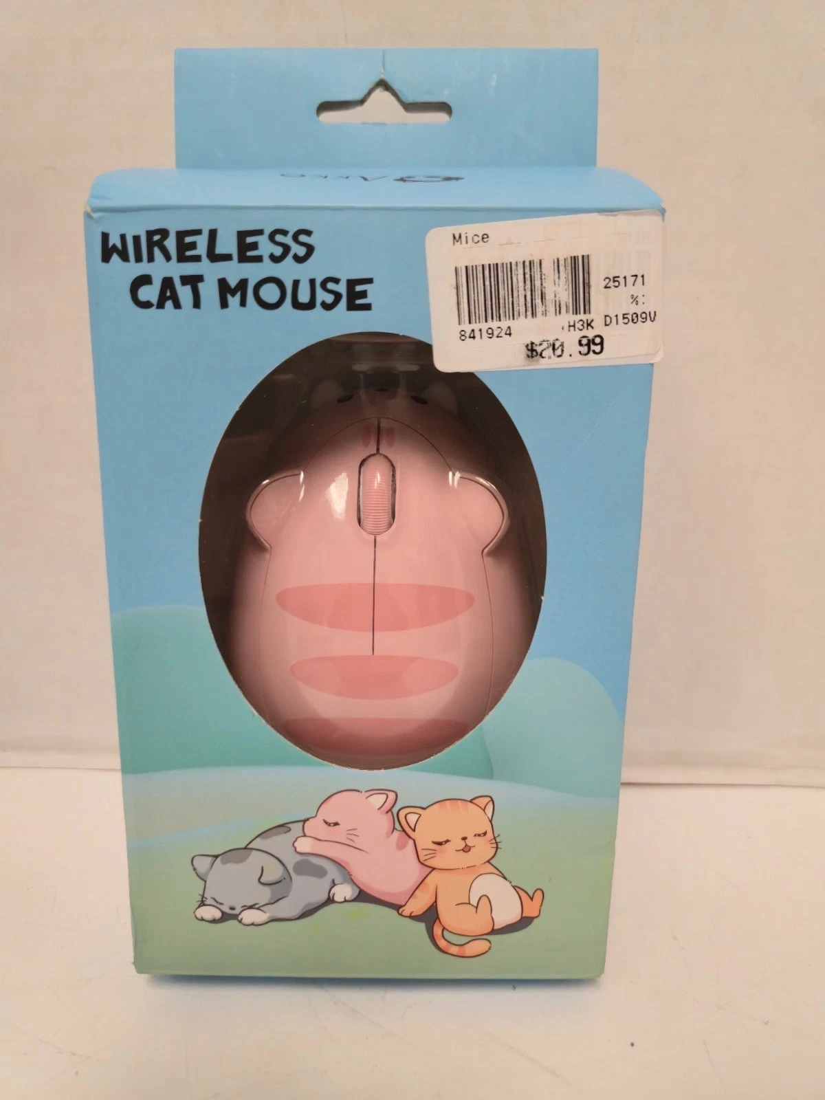 Akko Wireless 2.4G Cat Mouse - Pink