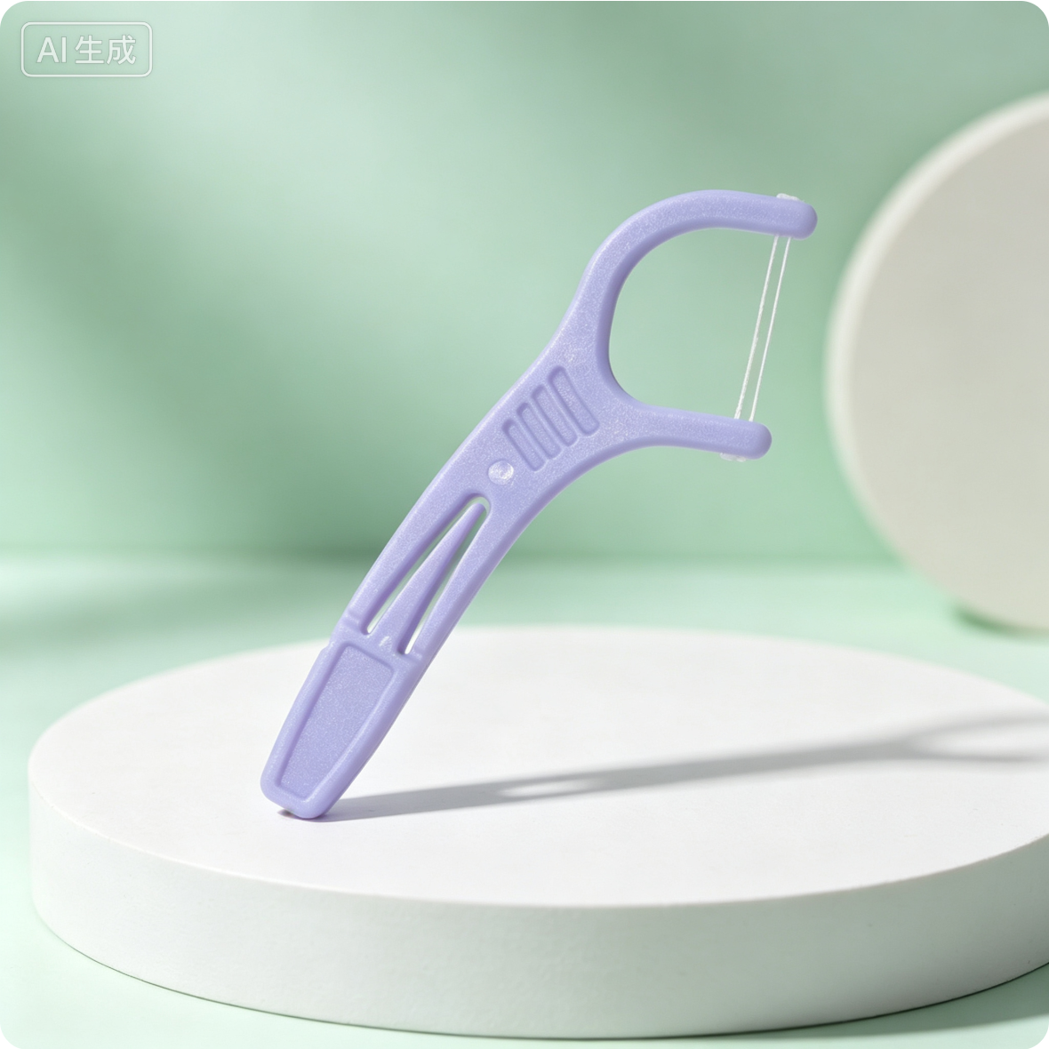 Adult Foldable Portable Dual-Thread Floss Picks