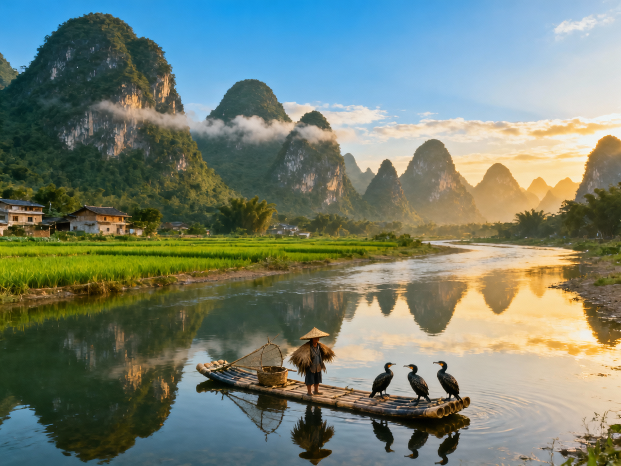 Li River Cruise & Yangshuo Countryside