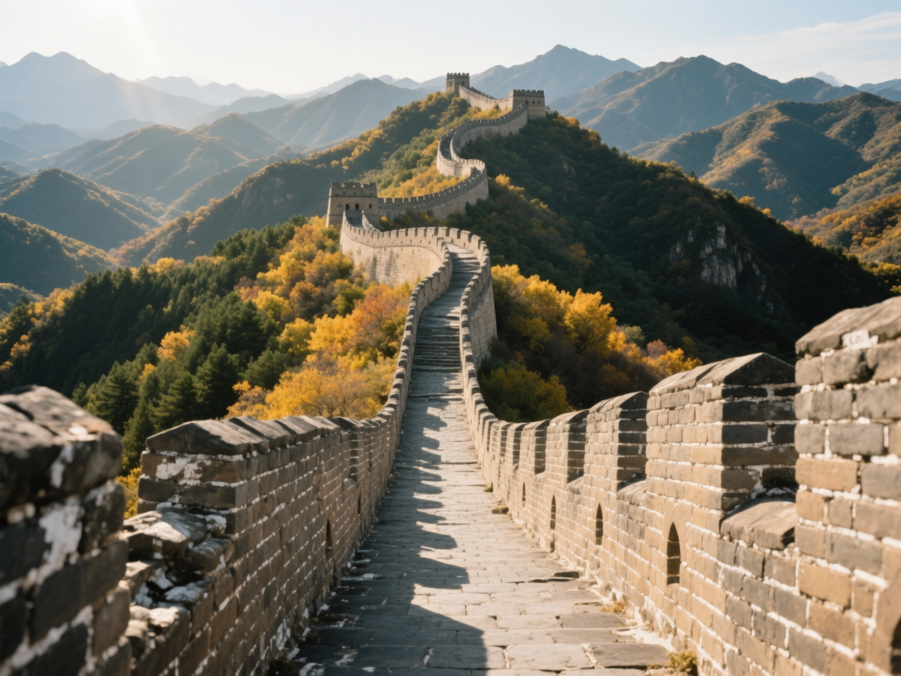 Mutianyu Great Wall from Tianjin Port