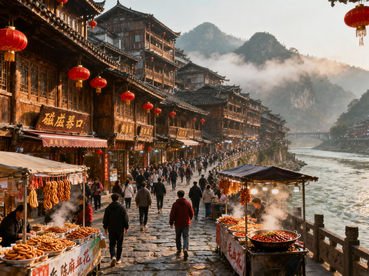 Ciqikou Ancient Town & Porcelain Workshop