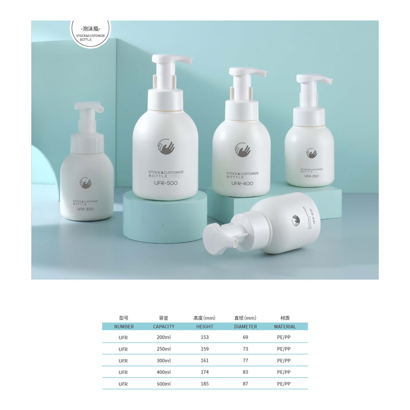 Round Foam Pump Bottle
