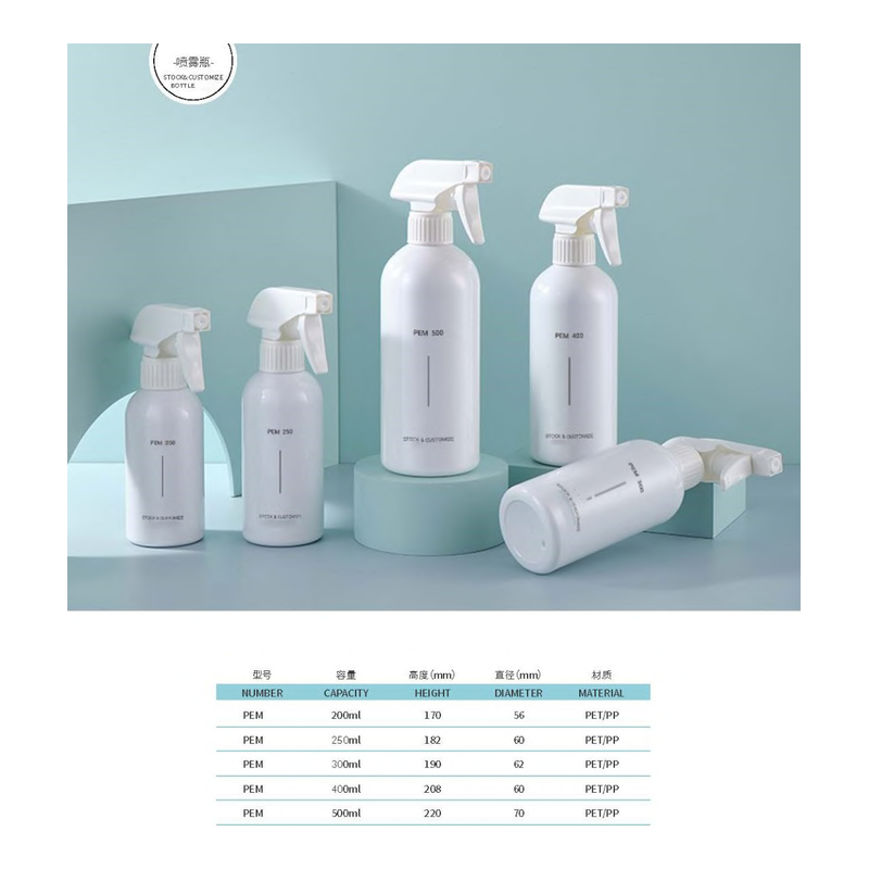 Round Trigger Spray Bottle