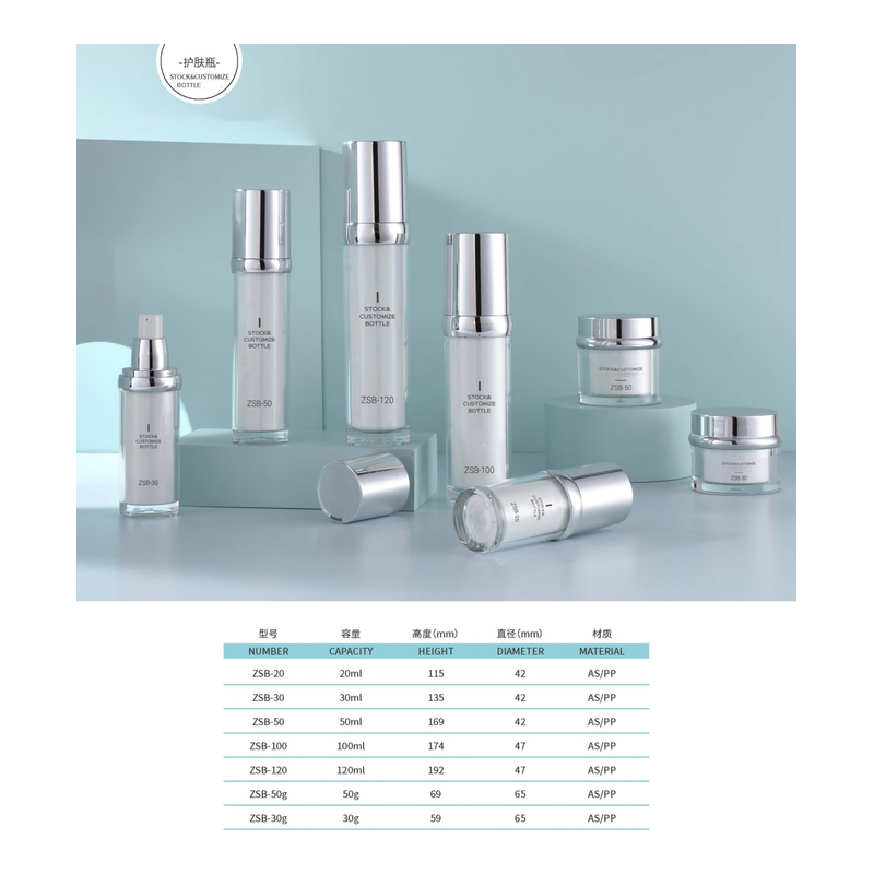 Silver Metallic Pump Bottle & Jar Set