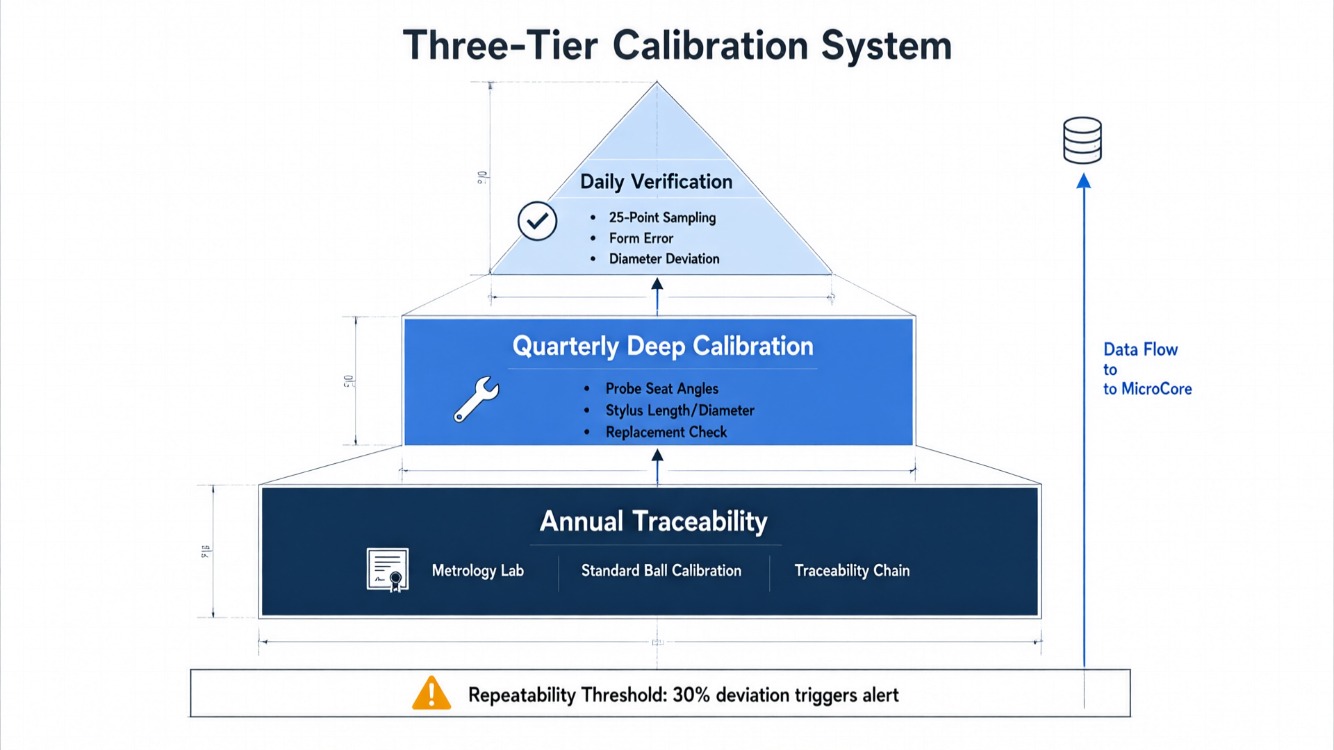 Three-Tier Calibration System