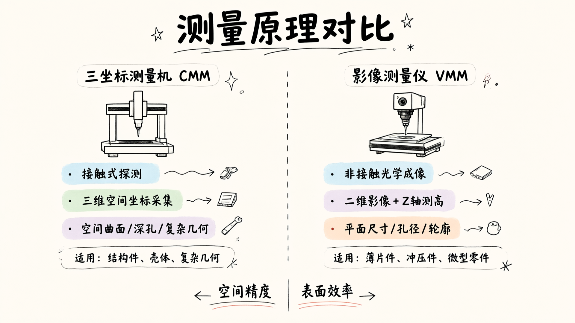3C Electronic Precision Component Inspection: Division of Labor Between Coordinate Measuring Machines and Vision Systems