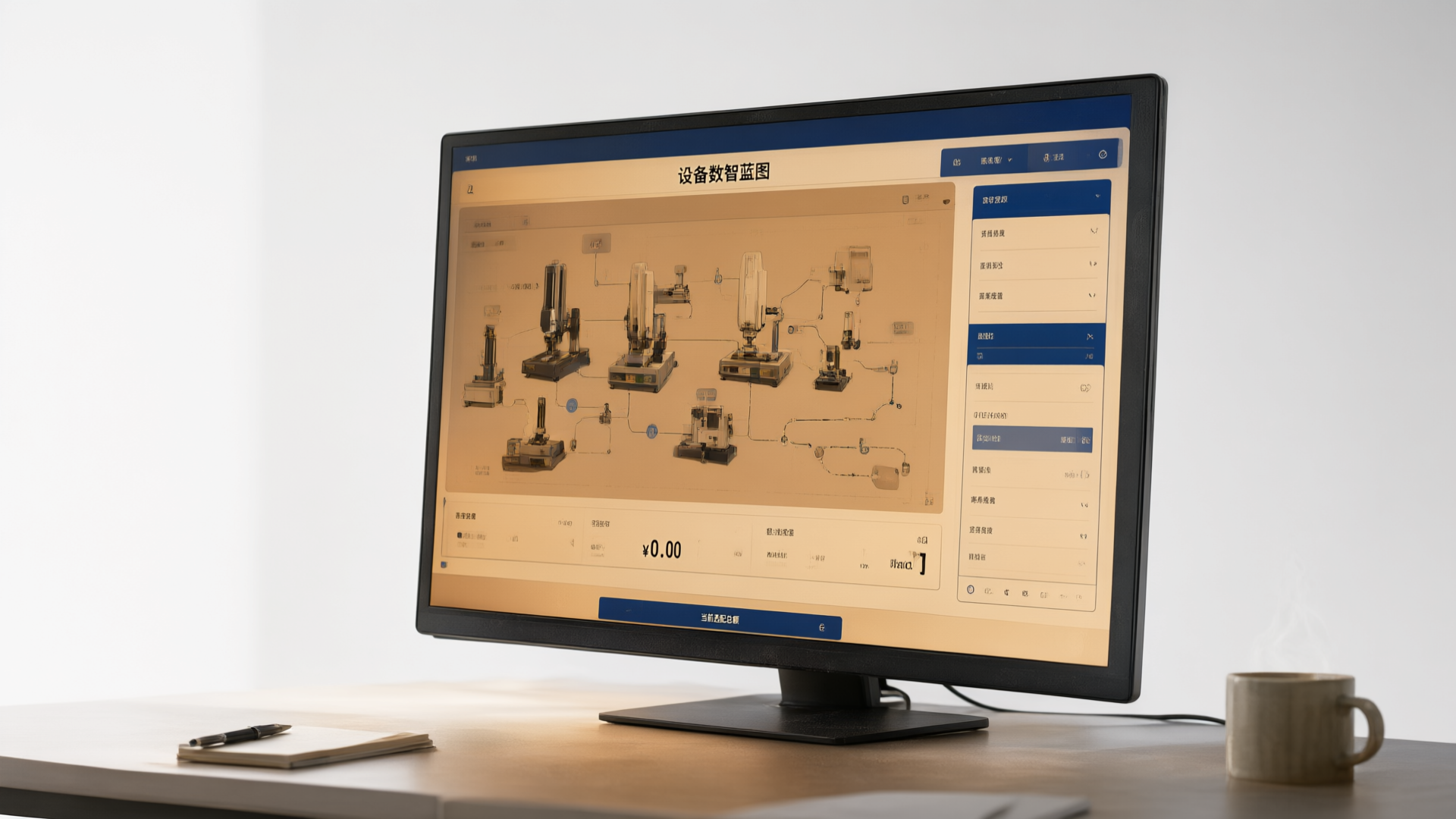 Device Smart Selector Interface: Displays Device Digital Blueprint and Topology Profile