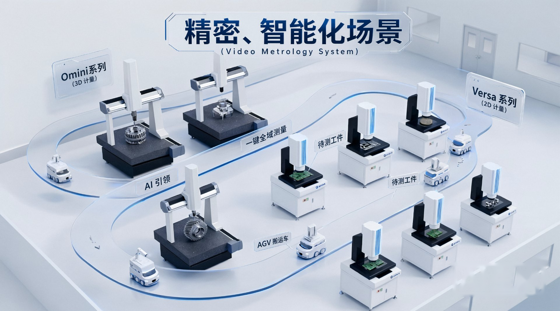 Precision intelligent measurement scenarios