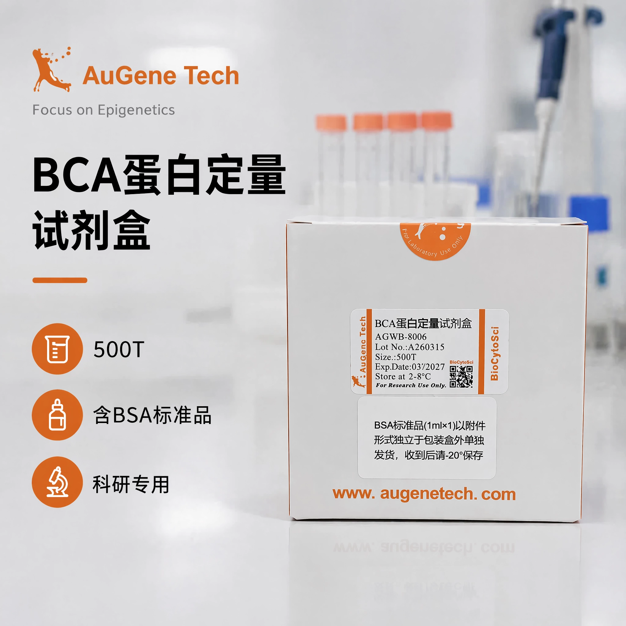 BCA蛋白定量试剂盒