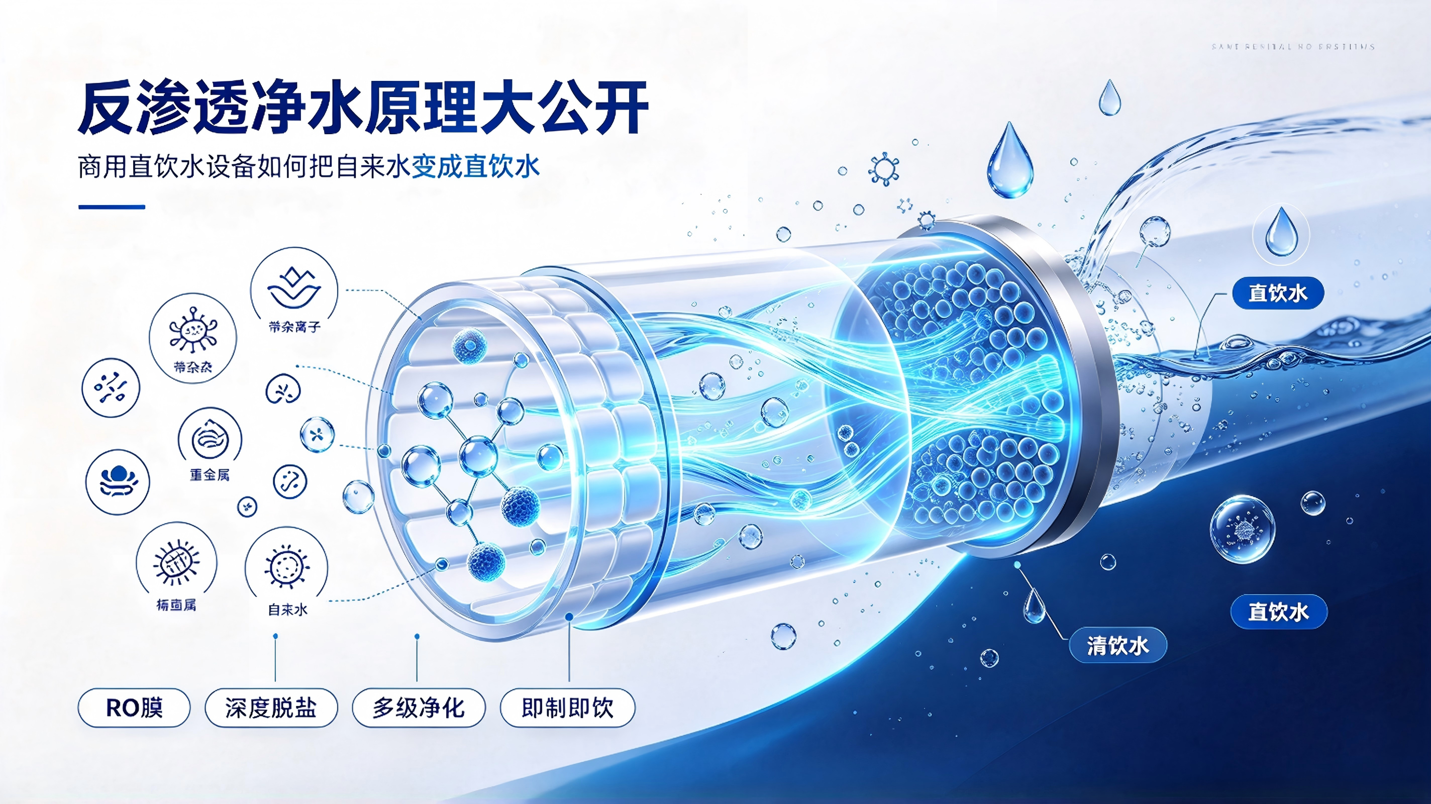 How Reverse Osmosis Purifies Water: How Commercial Drinking Water Systems Turn Tap Water into Safe, Ready-to-Drink Water