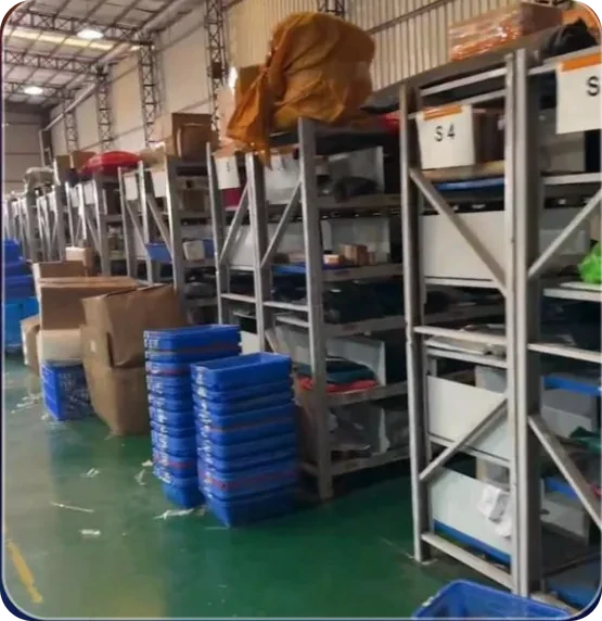 Warehouse Shelving Area