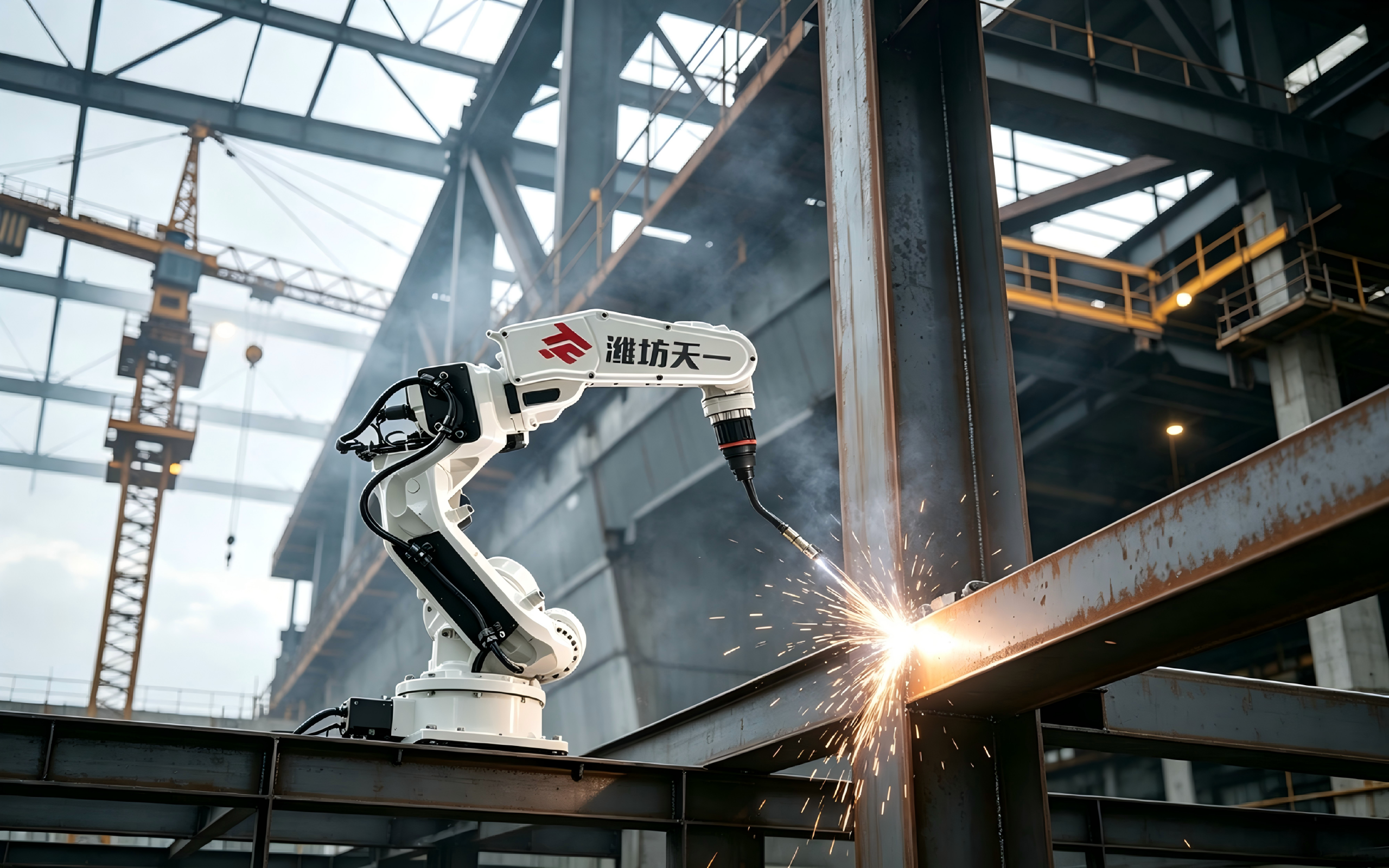 Weifang Tianyi's Welding Automation Upgrade Project for a Shipbuilding Enterprise