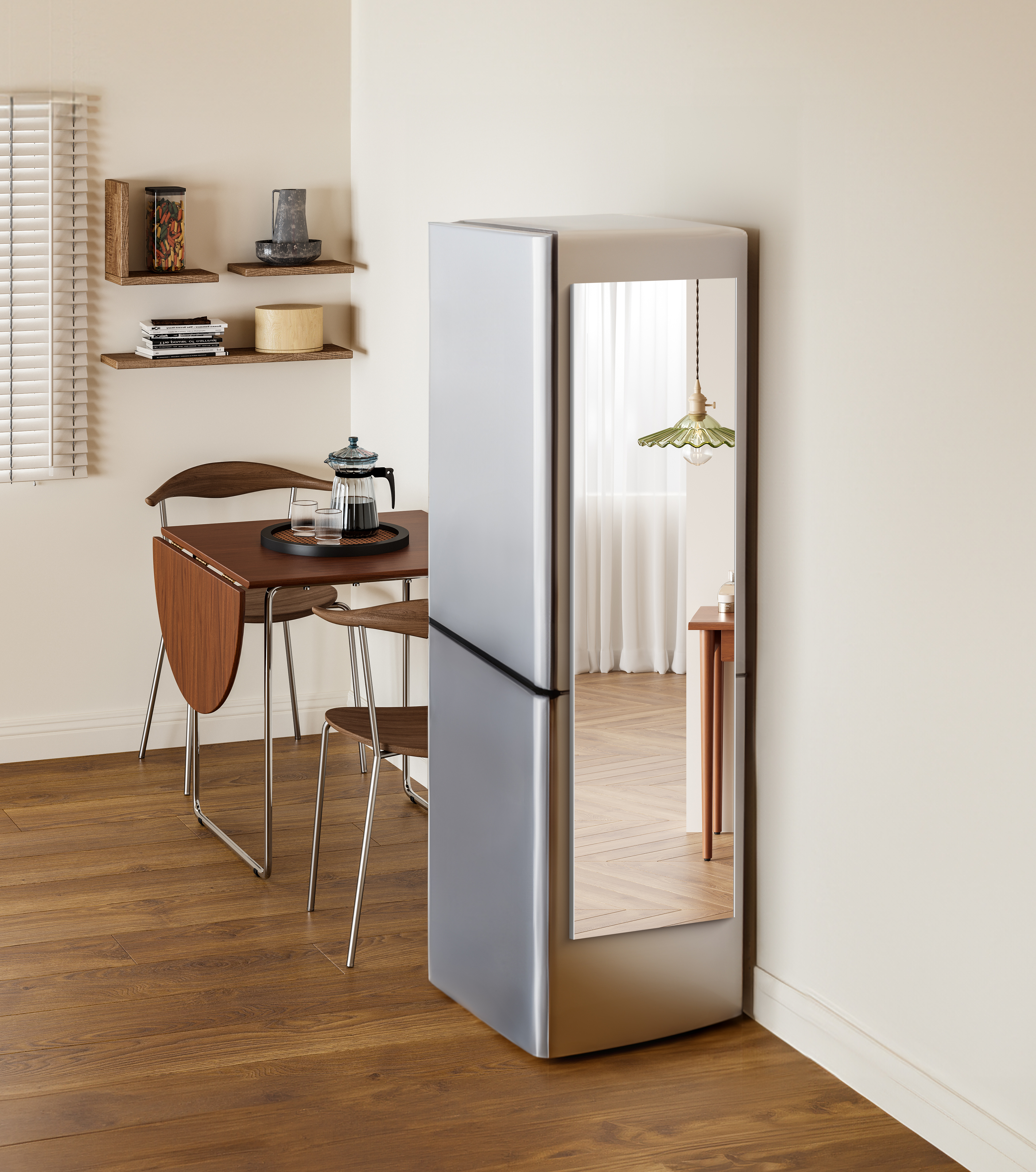 Magnetic Nanomirror - NovaSafeBright shatterproof nanomirror with MN Series
