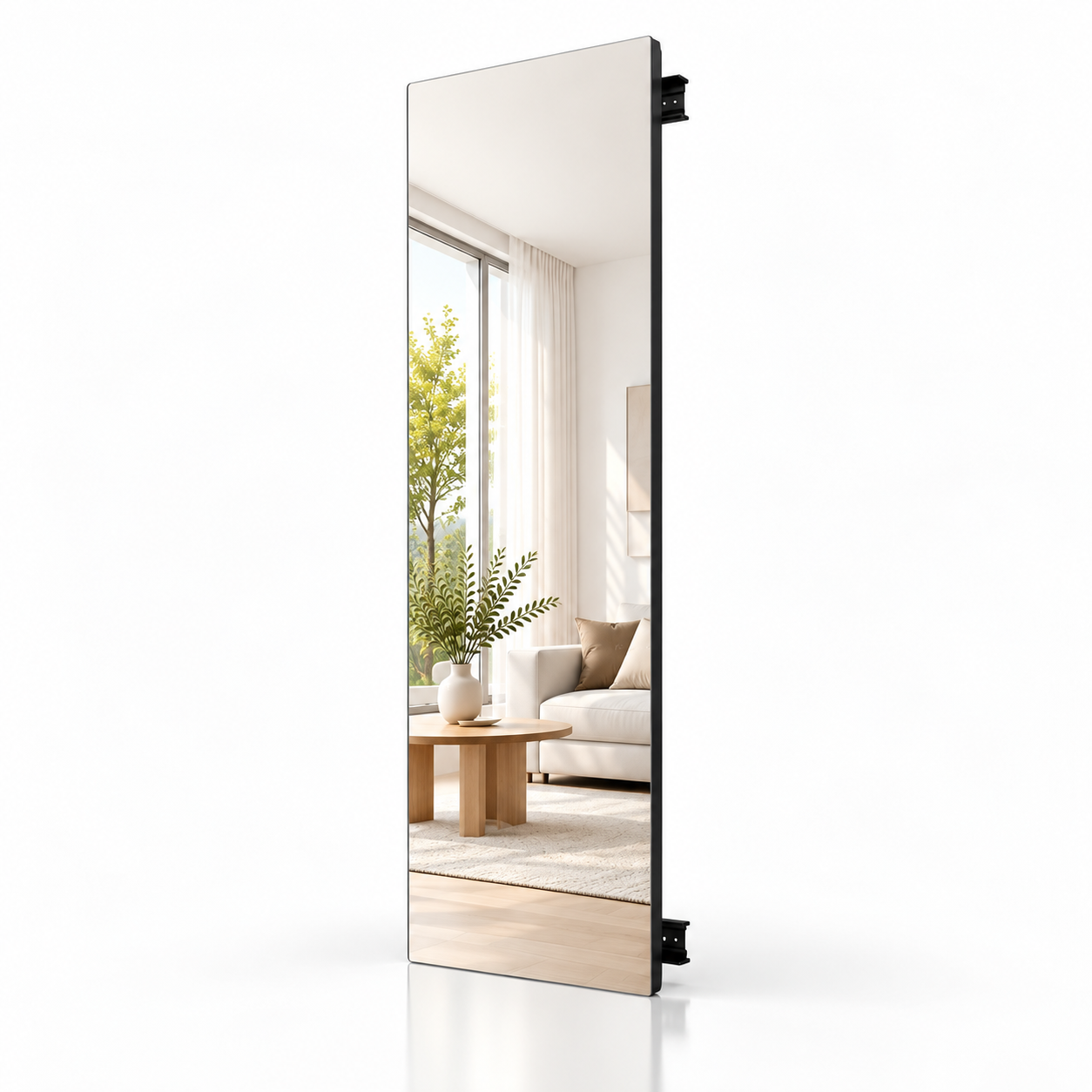 Sliding Glassless Mirror - NovaSafe nanomirror product