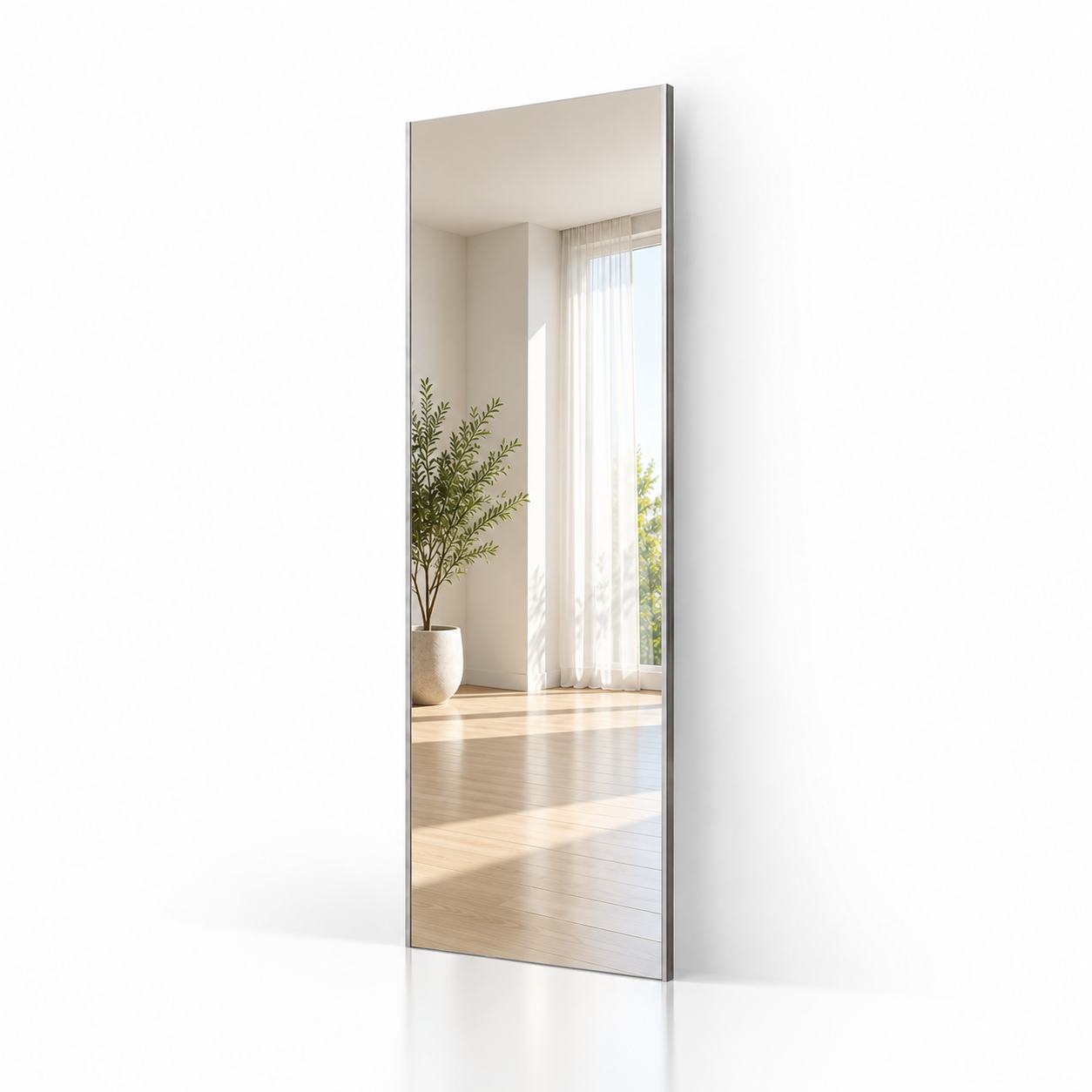 Magnetic Glassless Mirror - NovaSafe nanomirror product