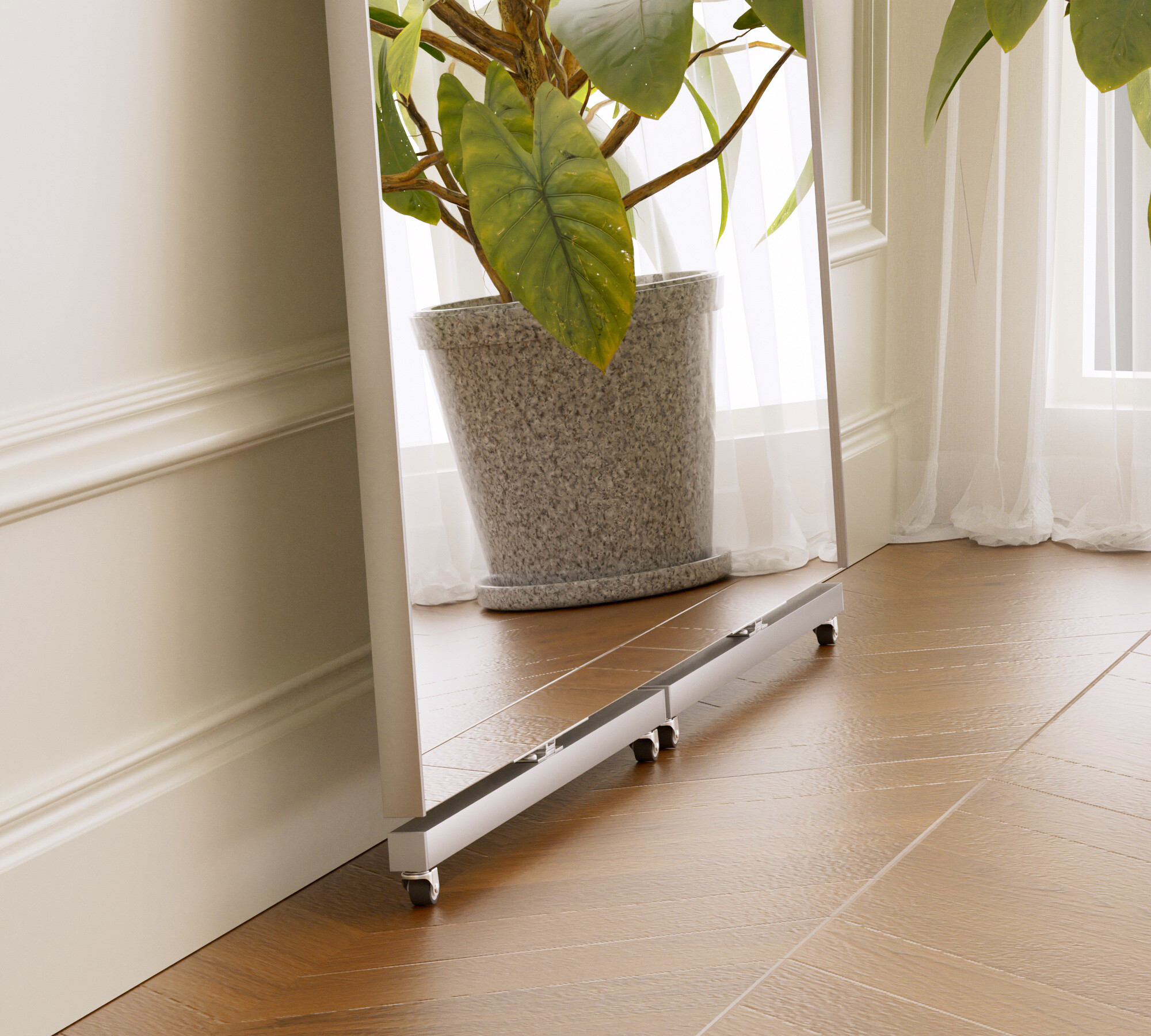 All-in-one Rollaway Glassless Mirror view 3
