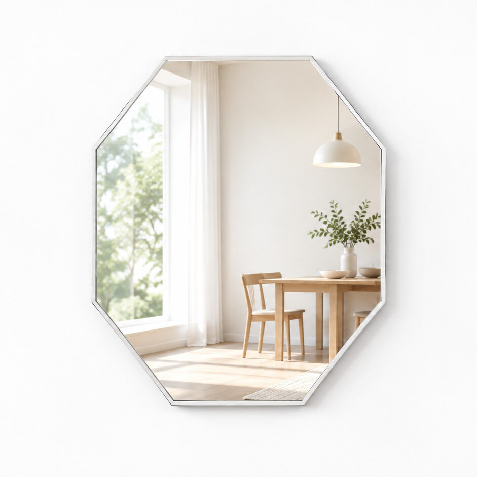 Octagon Glassless Mirror - NovaSafe nanomirror product