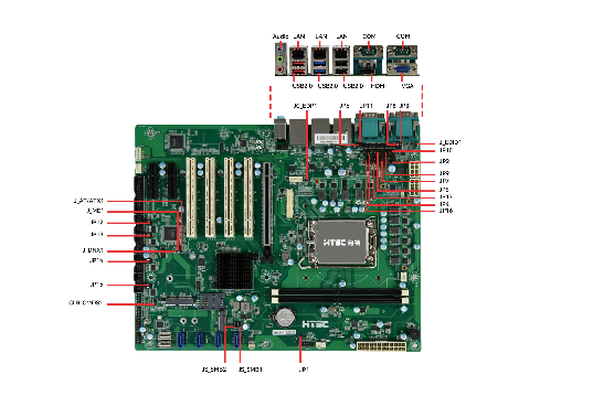 MB-AH810 Core Ultra Series 2 Intel® Ultra Processor ATX