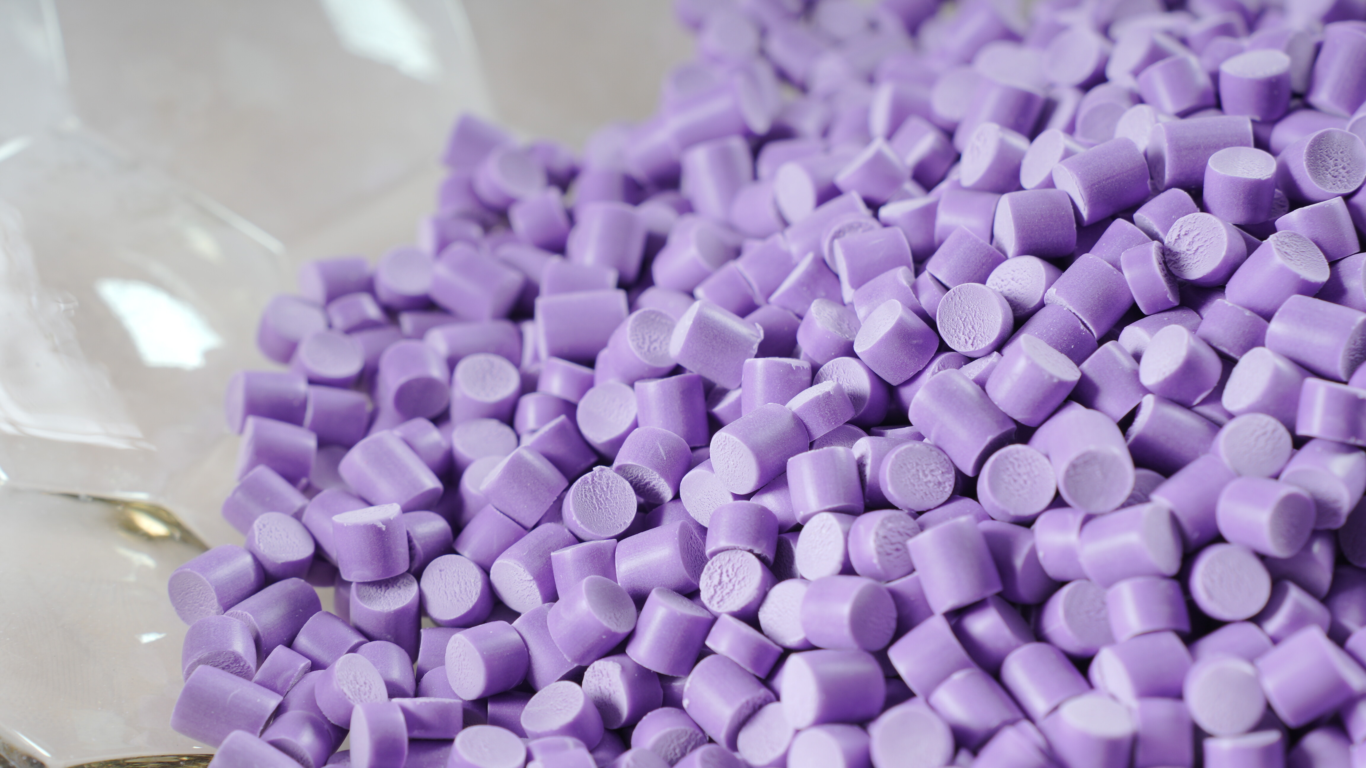 Purple PVC Granules (Custom)