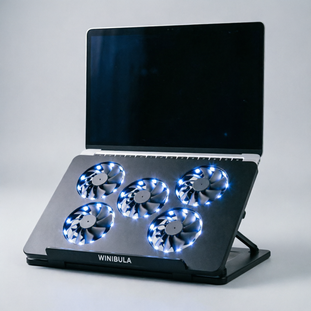 WINIBULA Cooling Pad — 5 Fan