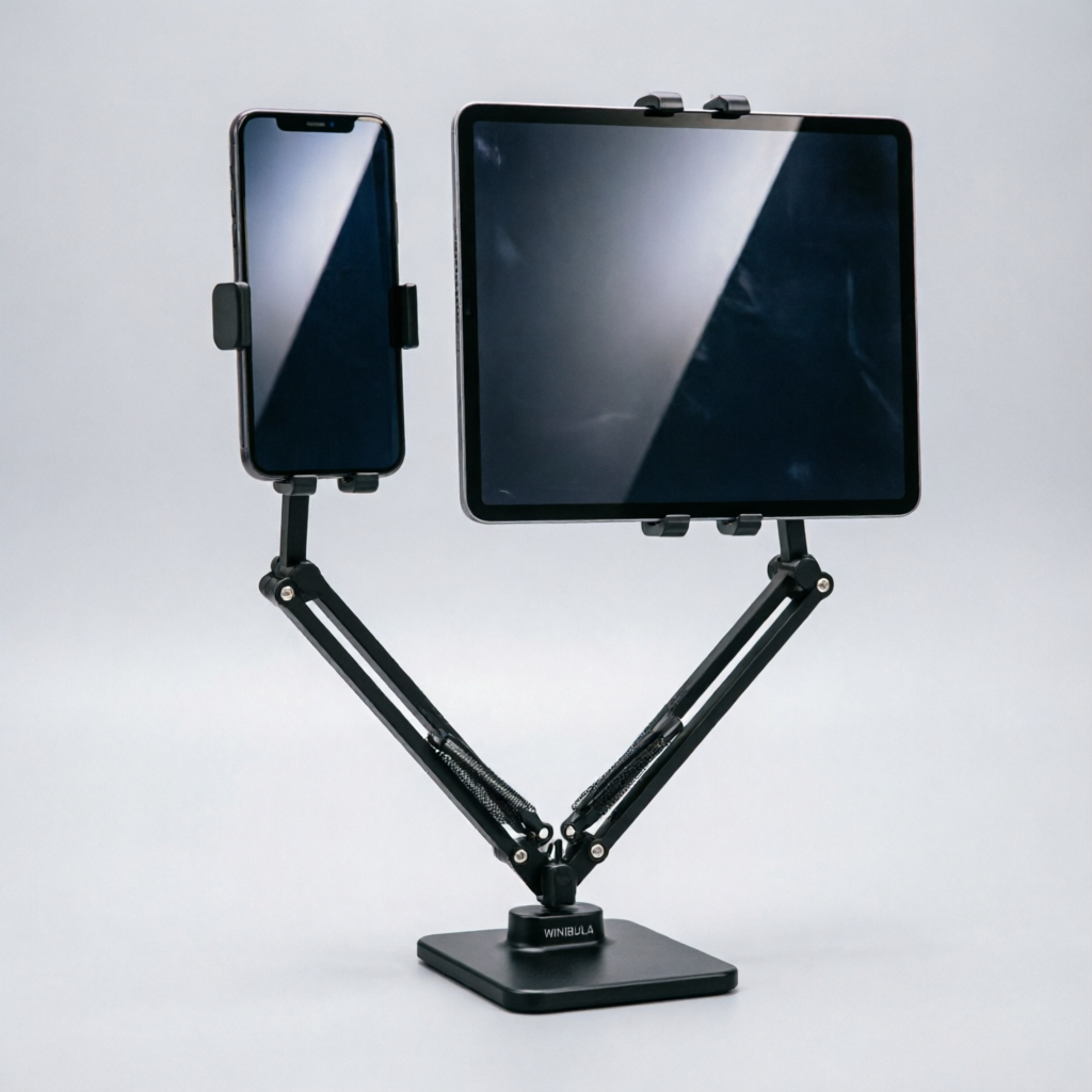 WINIBULA Desktop Stand — Dual Arm