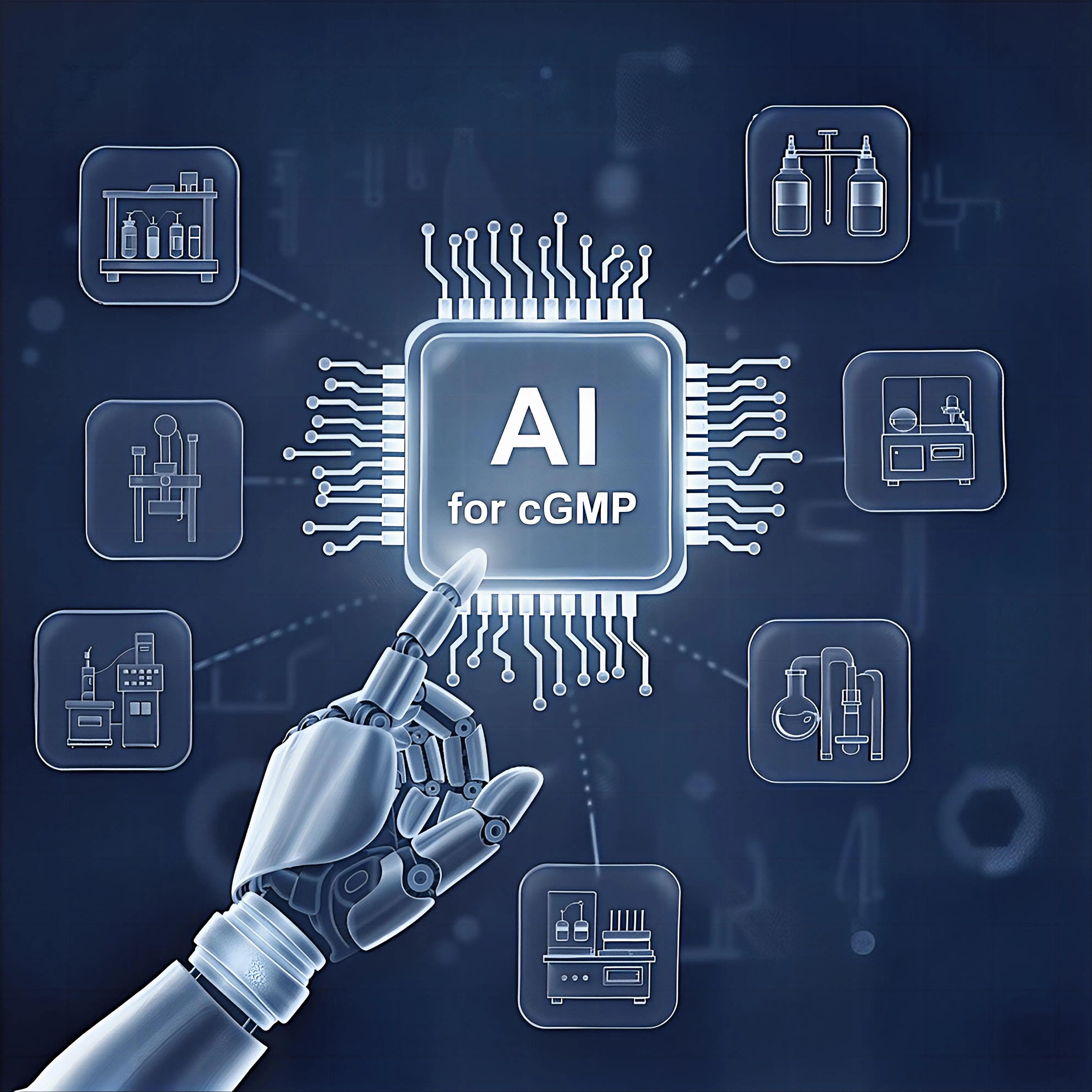 AI for cGMP technology visualization