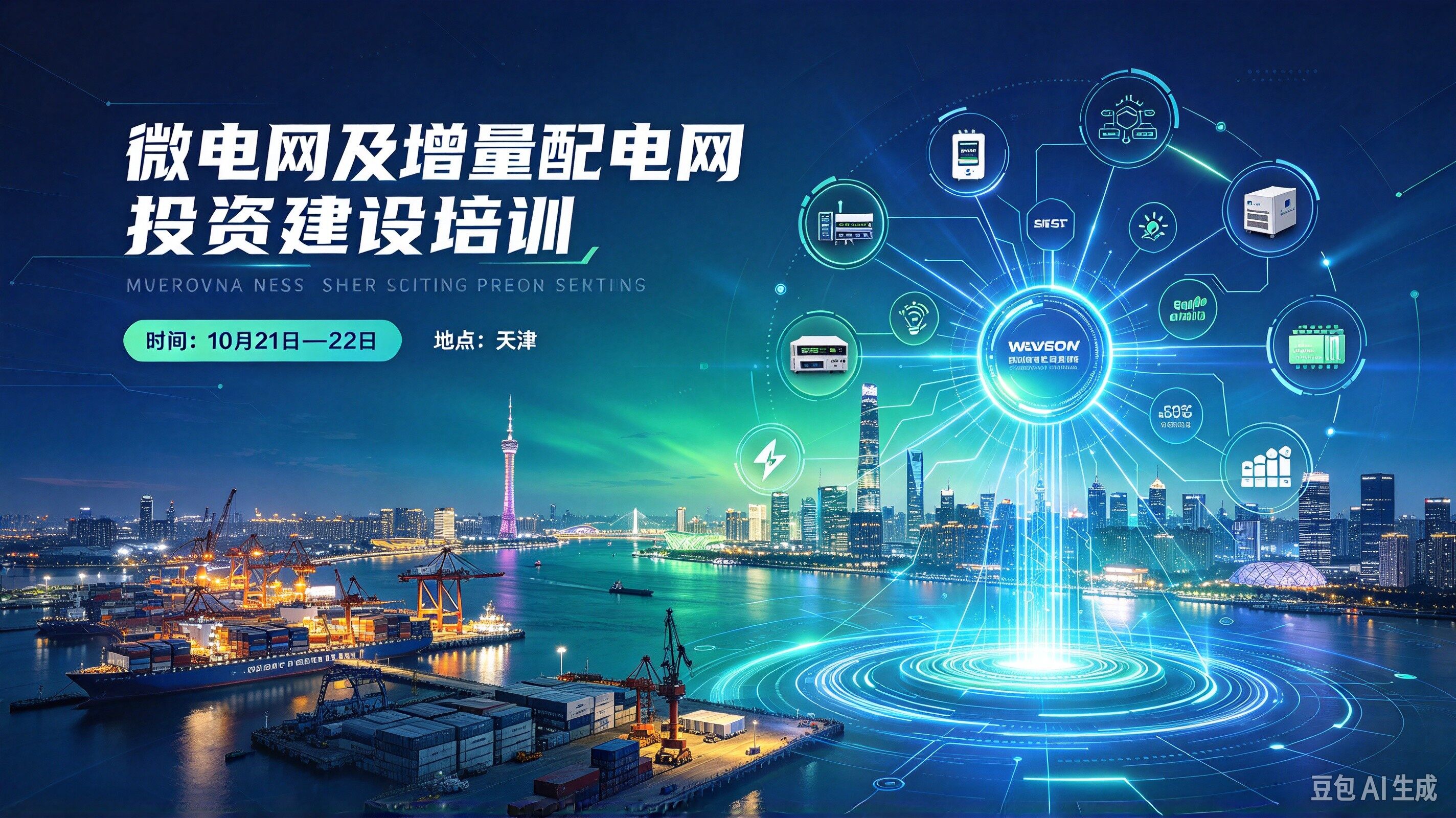 Microgrid and Incremental Distribution Network Investment & Construction Training to be held in Tianjin from 10 Month 21-22