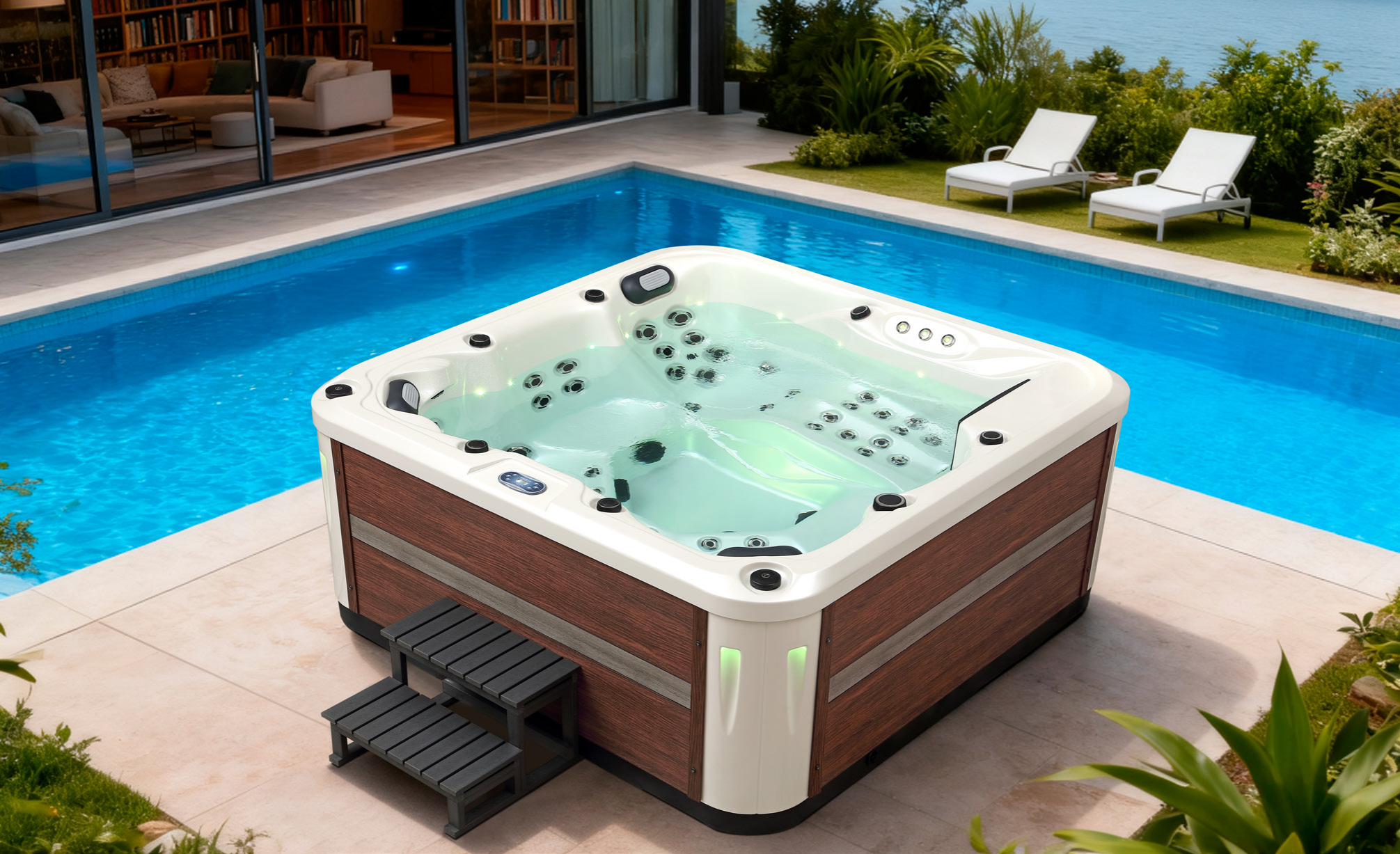Outdoor Hot Tub