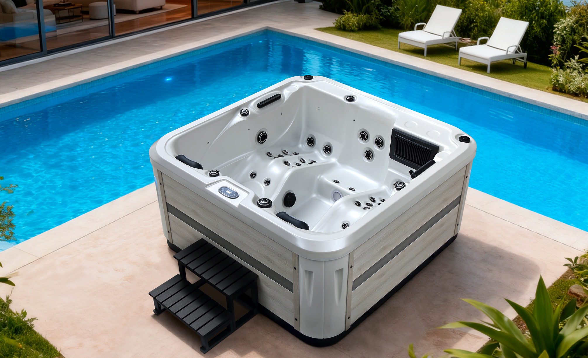 Multifunctional Whirlpool Tub