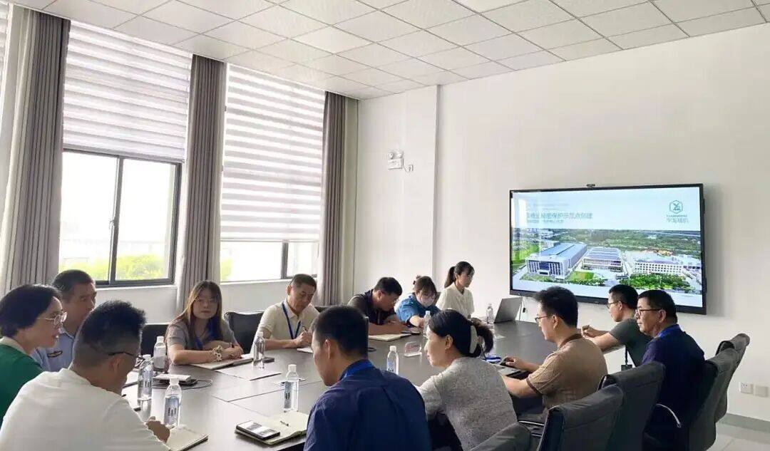 Multiple companies visit Yulong Jingji to inspect the provincial trade secret demonstration site construction.