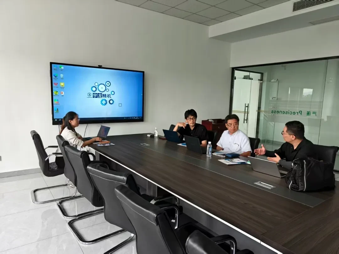 Yutaka Corporation of Japan Representative Visits Yulong Precision Machinery for Inspection and Exchange