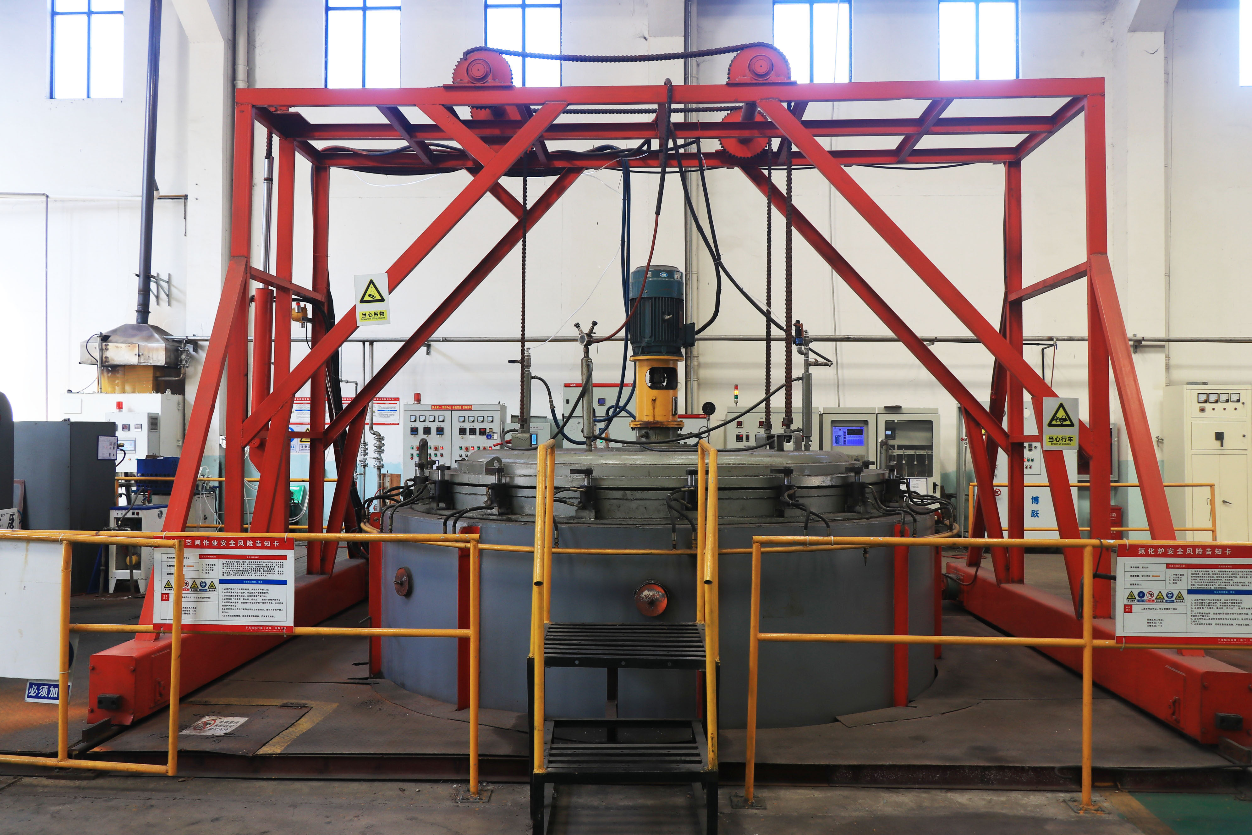 Vertical Gas Nitriding Furnace