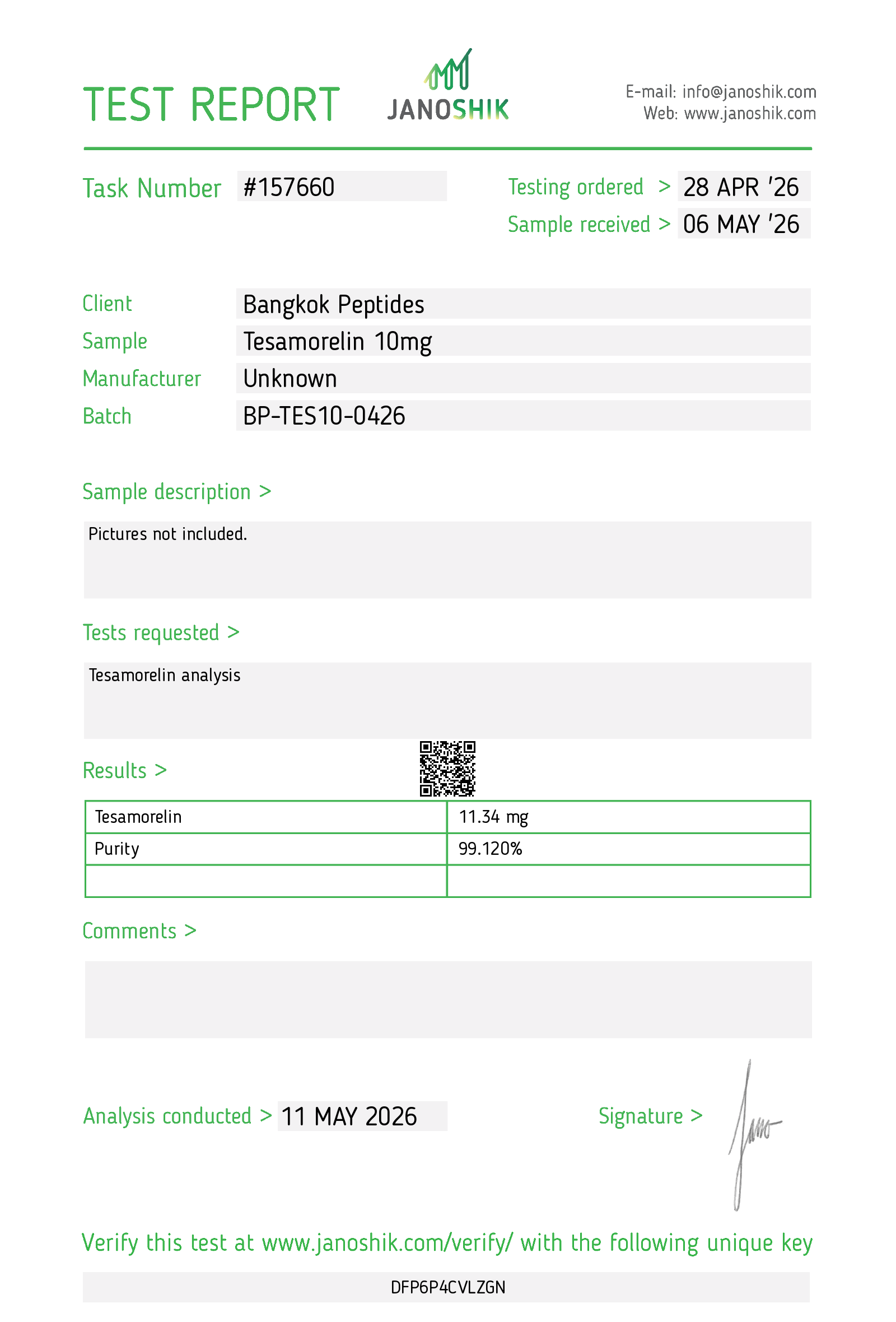 Tesamorelin 10MG view 2
