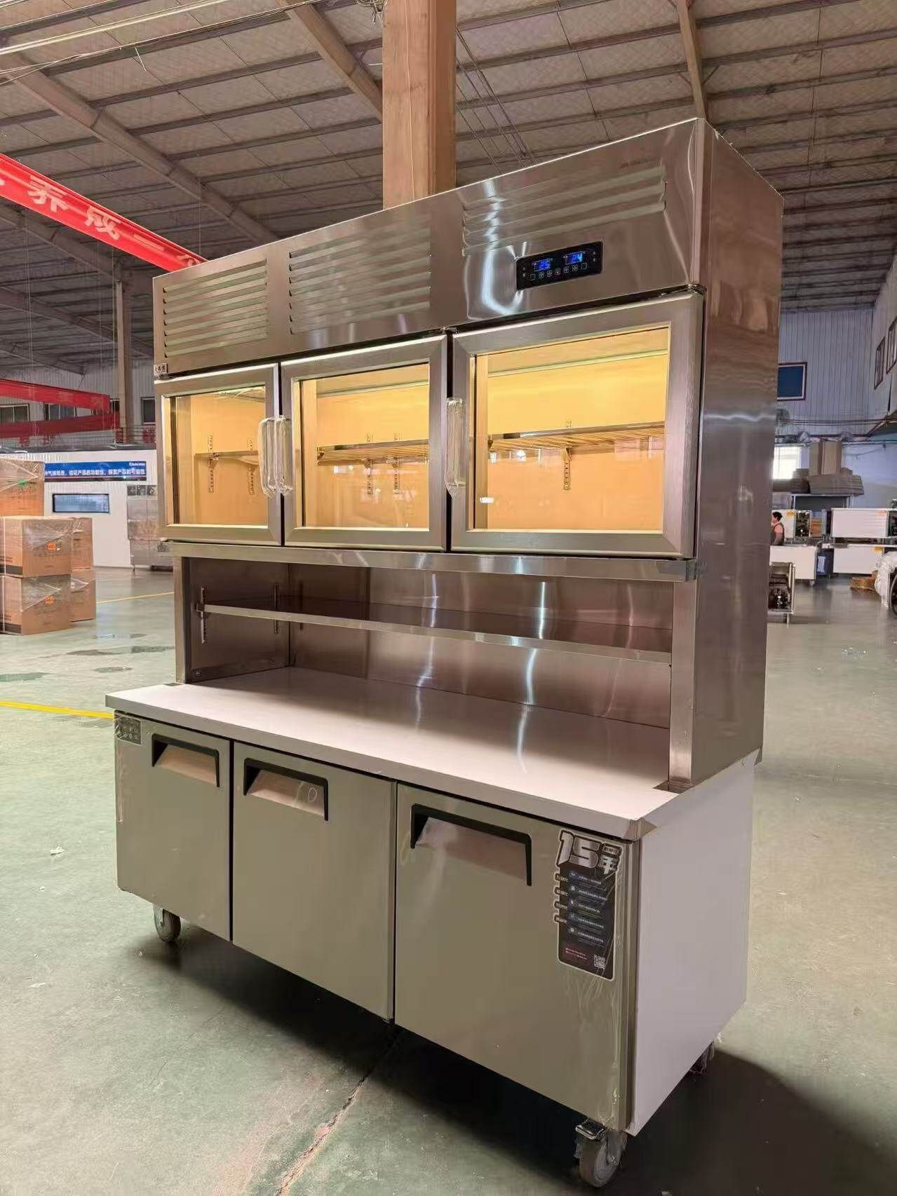 后厨操作台冷柜