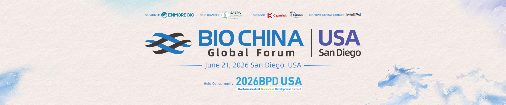 BIO CHINA USA San Diego Banner