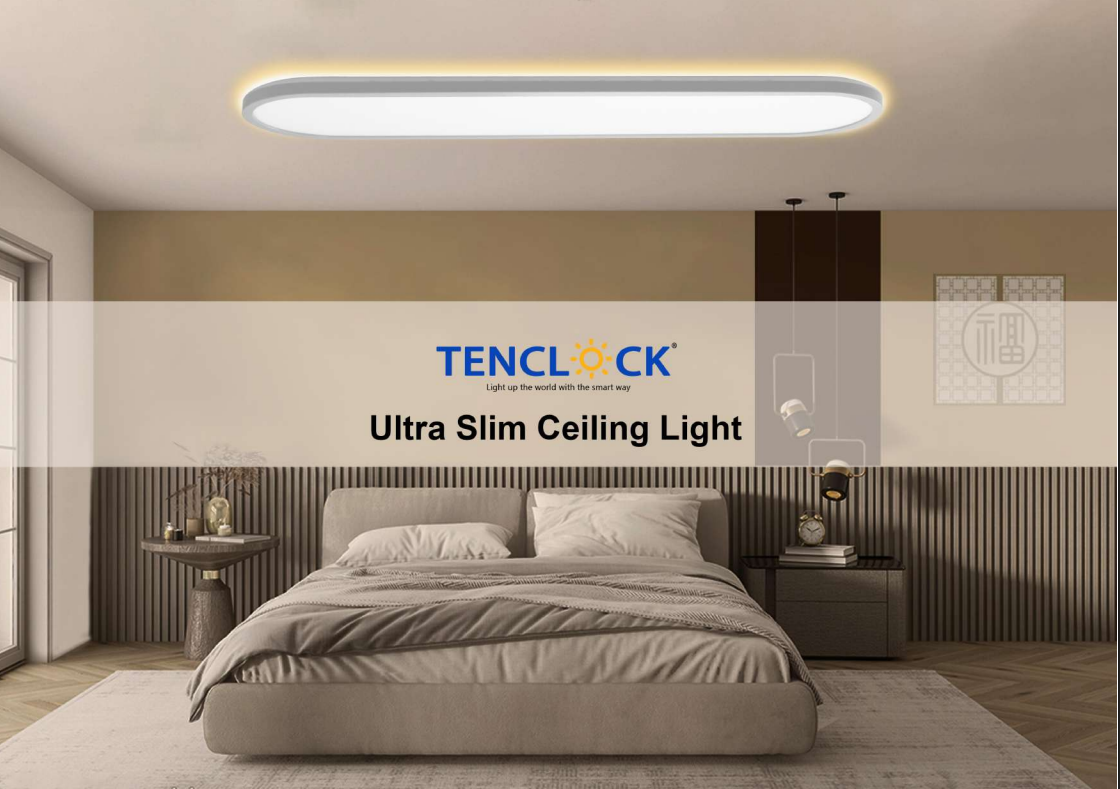 Modern Oval LED  celing panel - Ultra Slim Ceiling Light  3CCT - Thumbnail 3