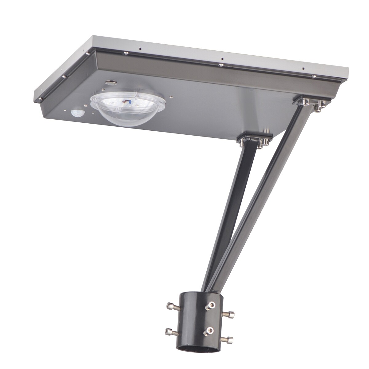 Commercial All-in-One Solar Street Light, Integrated LED Area Post Top Light   - Thumbnail 2