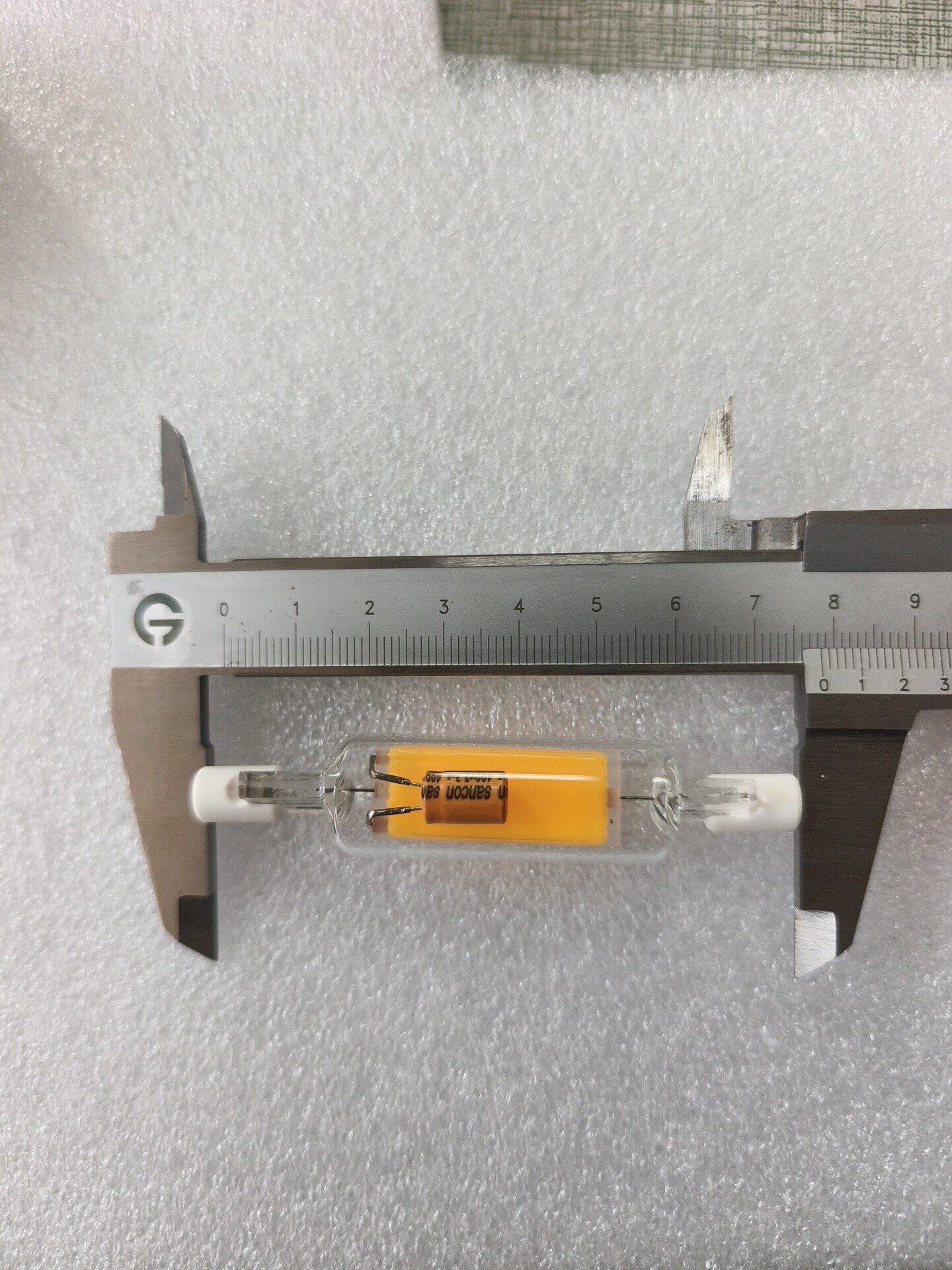 R7S COB LED Glass Tube Light Bulb | J-Type Double-Ended Halogen Replacement  - Thumbnail 3
