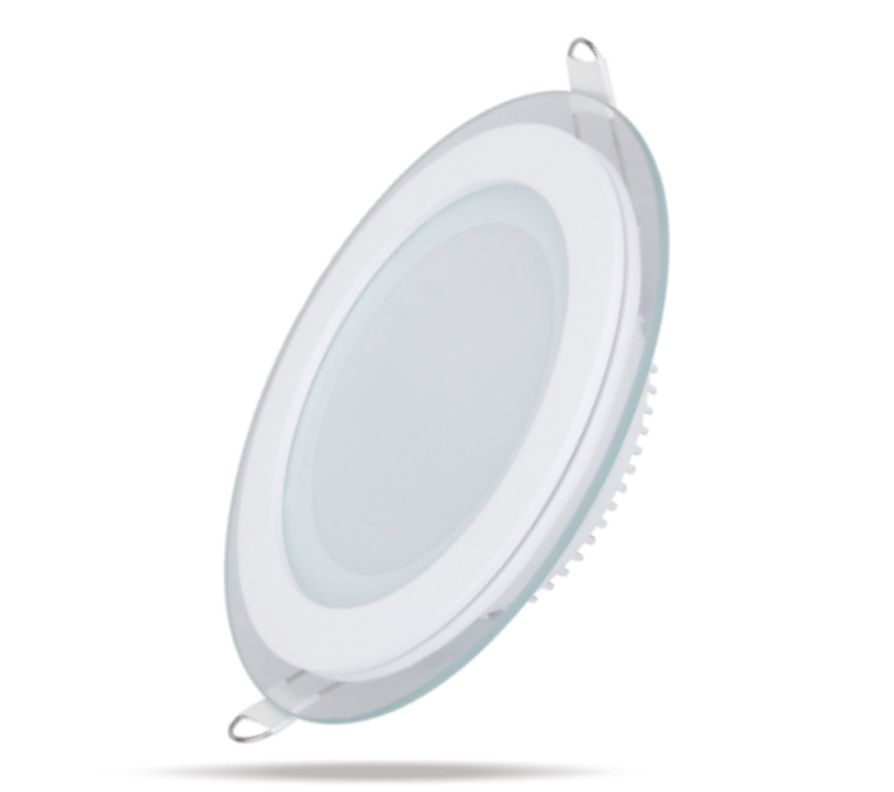 Glass Round and square Recessed LED Panel Light