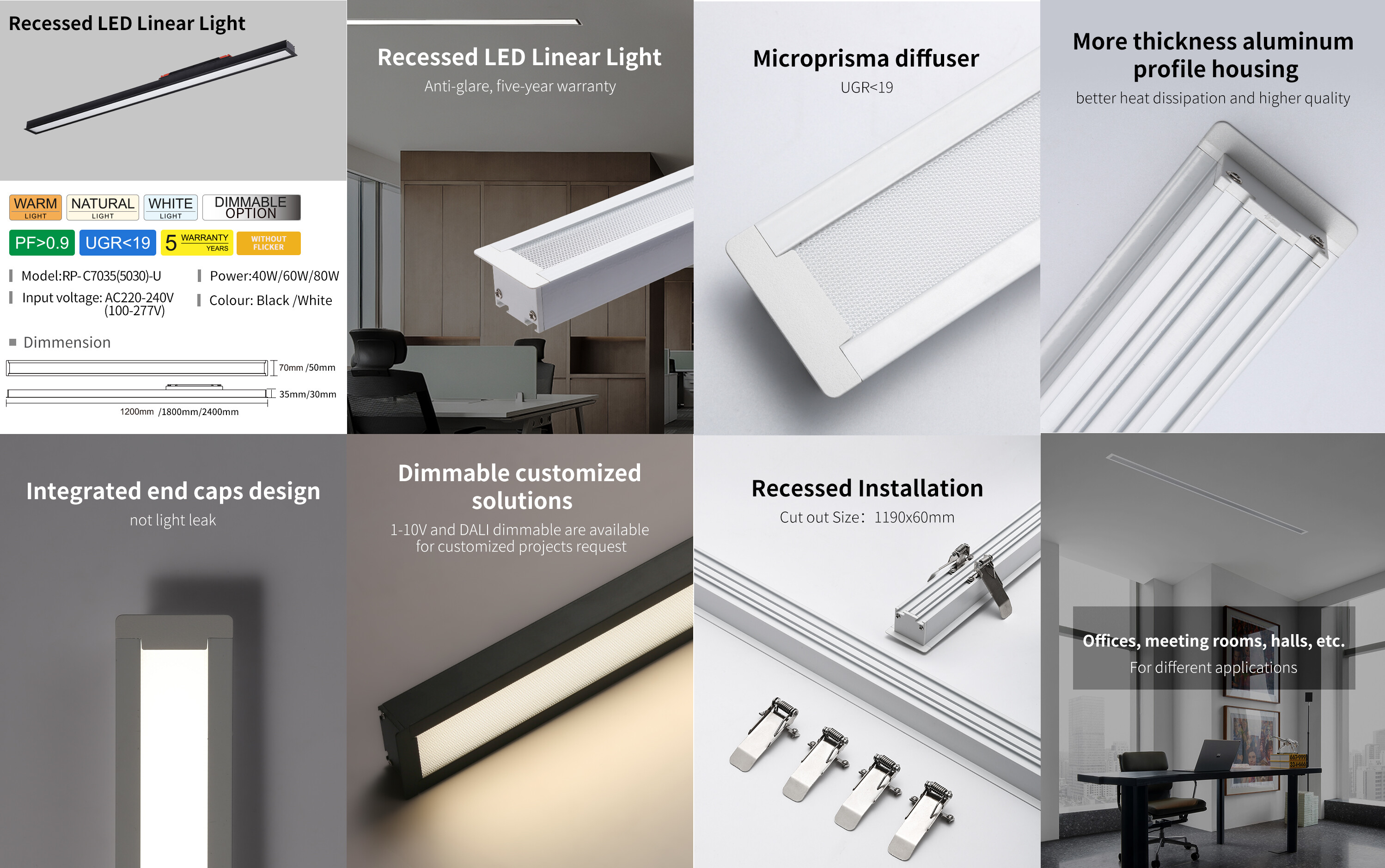LED Linear light C series - Thumbnail 3