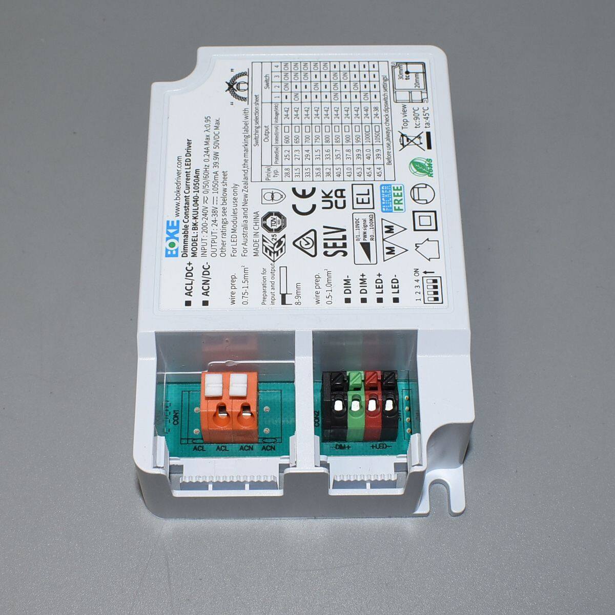 Current Independent Dimming Driver BK-DELXXX Series(DALI-2 + pushDIM) - Thumbnail 3