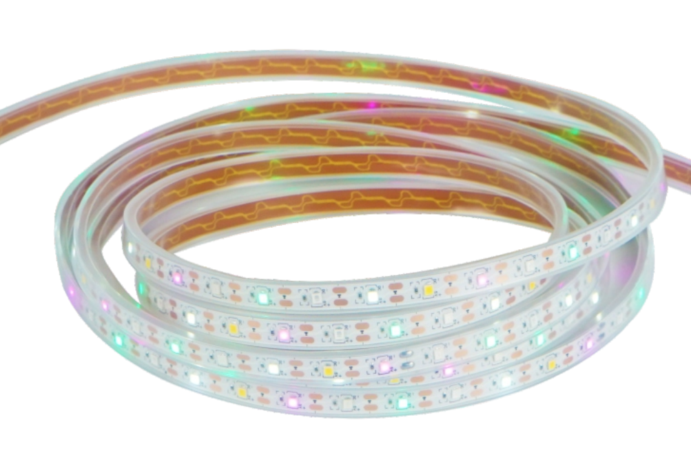 Oyezvary Outdoor IP67 Waterproof Solar Powered RGB Strip Lights with Remote & Auto On/Off - Image 1