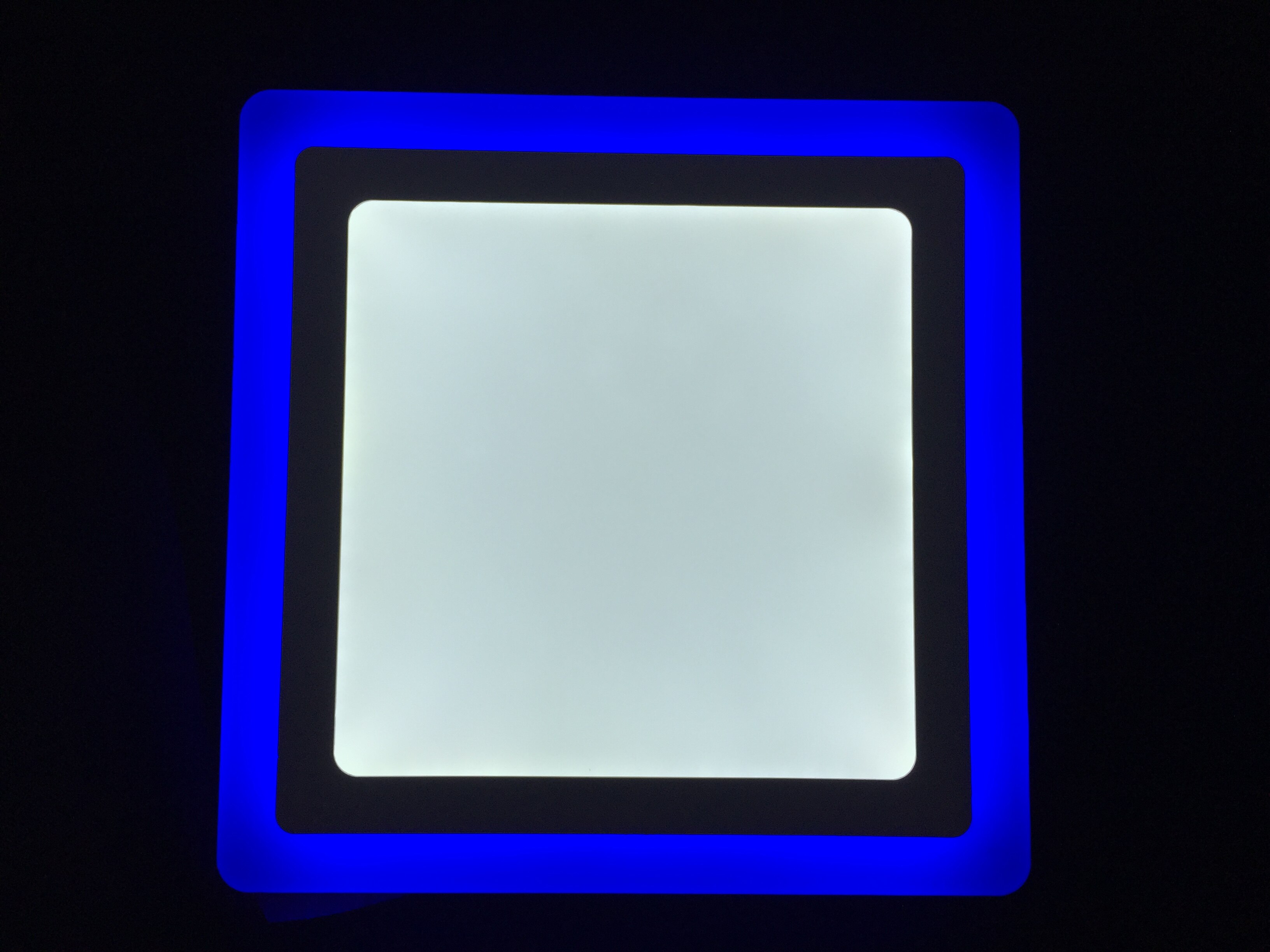 Mould 2in1 Panel Light Round and square dual-color LED panel