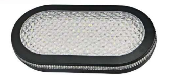Modern Oval LED Step Light - Waterproof Bulkhead Wall Sconce - Image 1